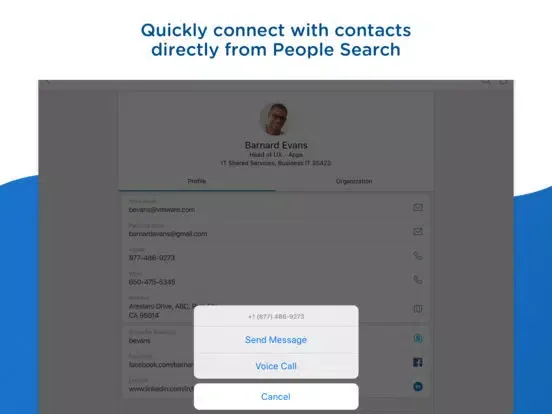 People - Workspace ONE iPad  স্ক্রিনশট