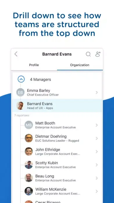 People - Workspace ONE স্ক্রিনশট