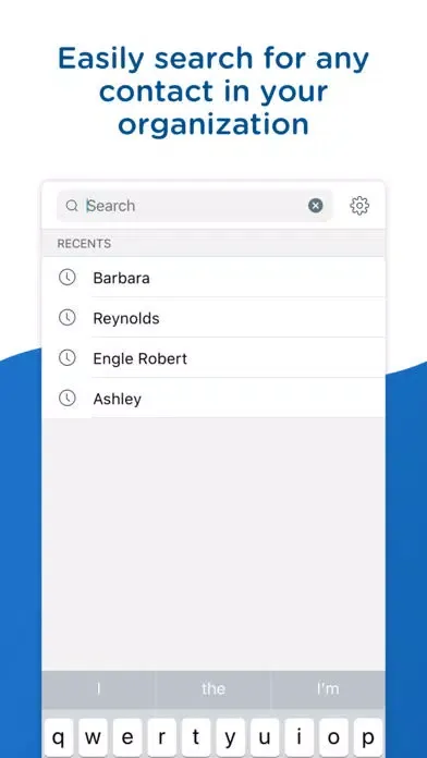 People - Workspace ONE স্ক্রিনশট