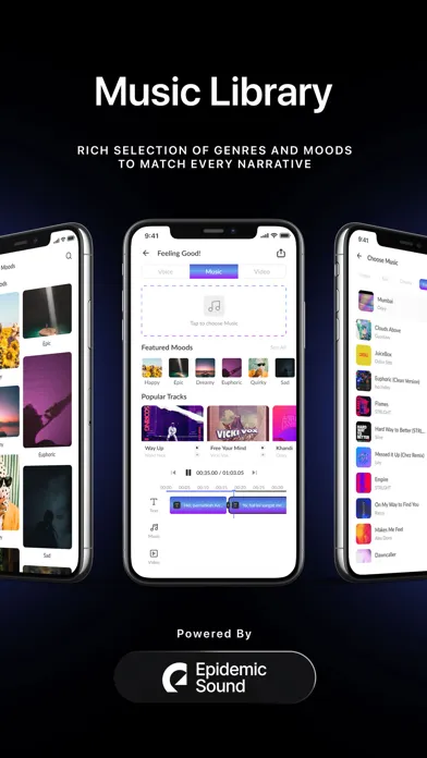 Voice Air - Multimedia App Screenshots
