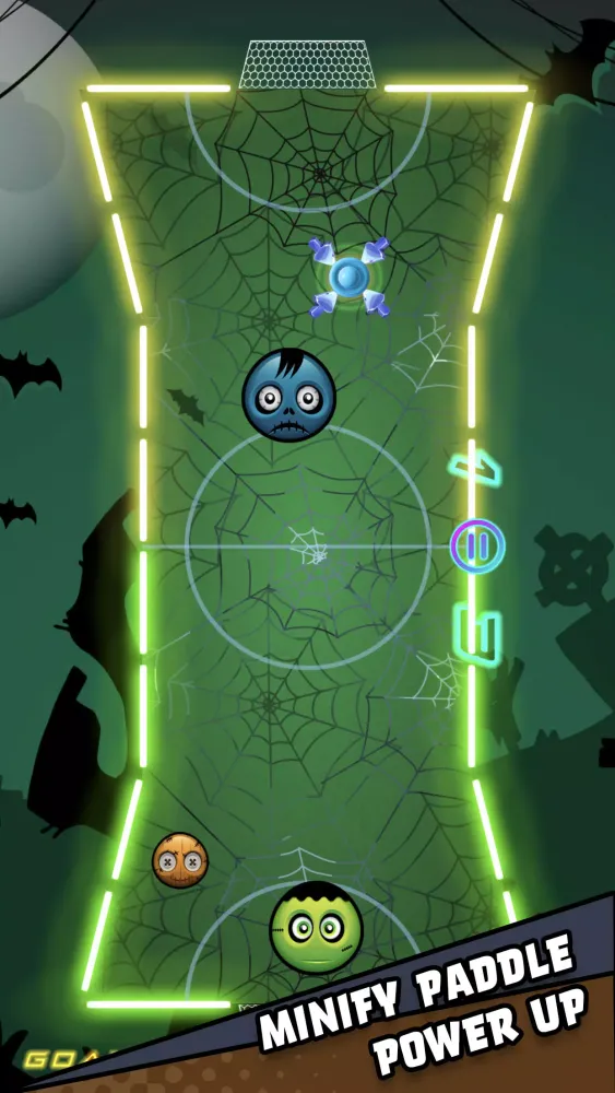 Tangkapan layar Air Hockey Glow HD Ultimate 2D