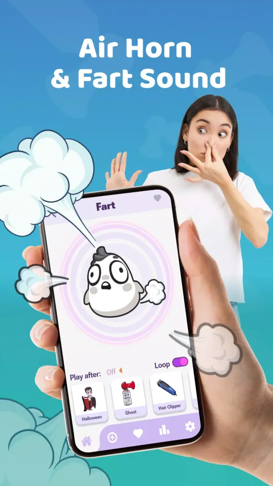 Screenshot di Air Horn