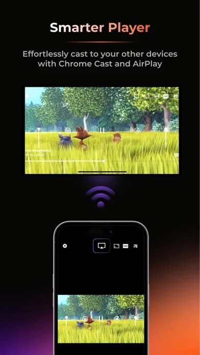 ภาพหน้าจอของ IPTV Smarter Player