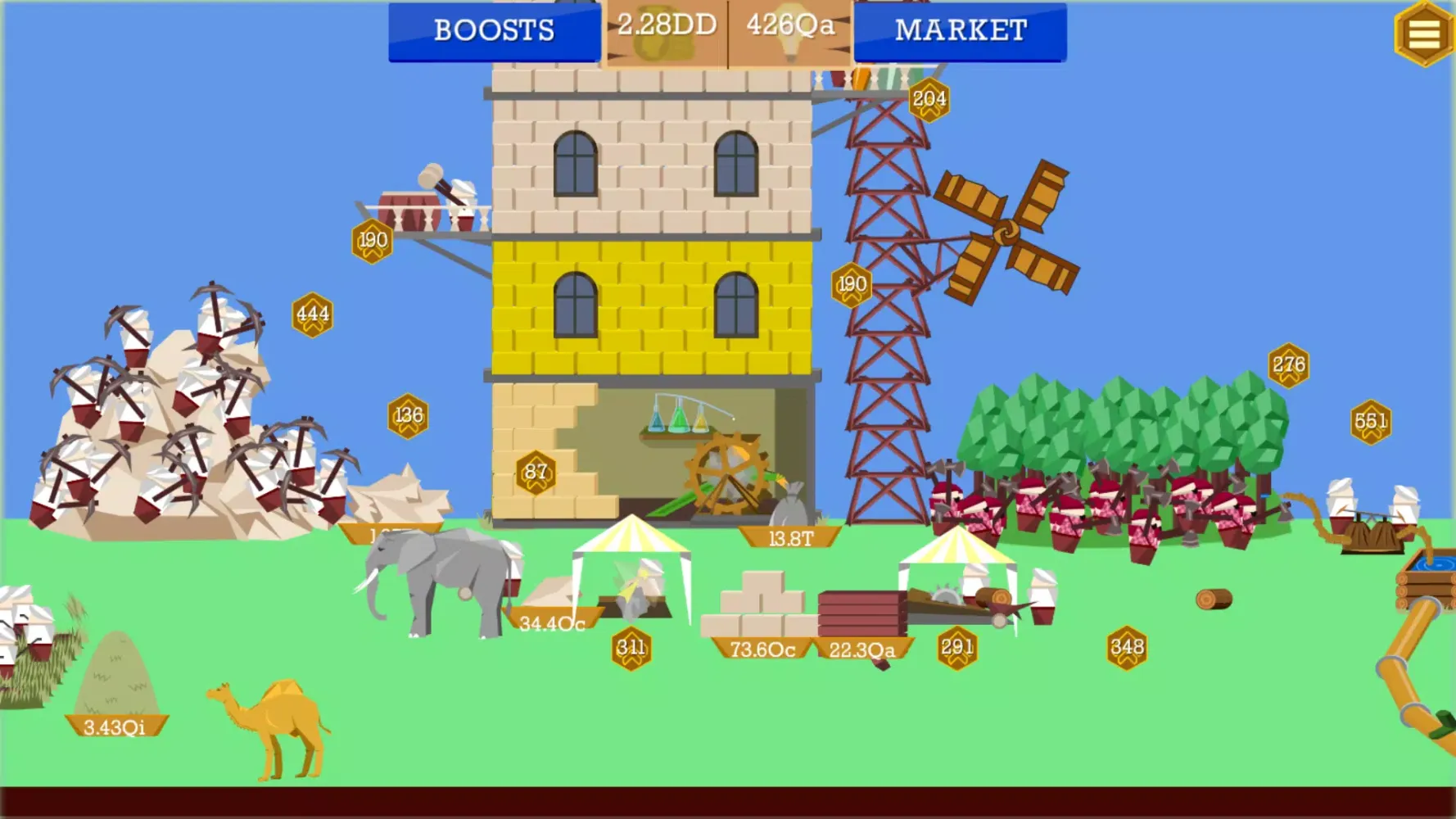 ภาพหน้าจอของ Idle Tower Builder