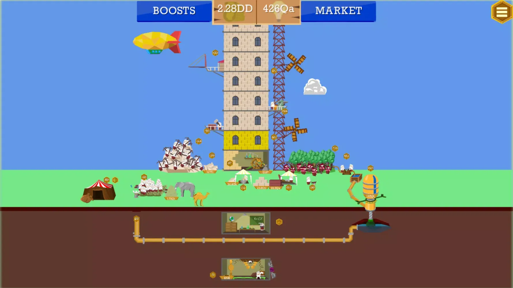 ภาพหน้าจอของ Idle Tower Builder
