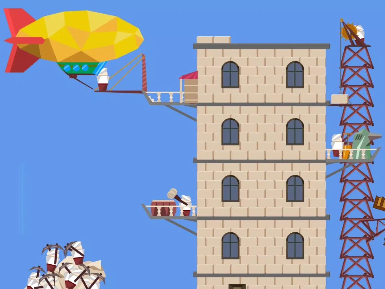 ภาพหน้าจอของ Idle Tower Builder