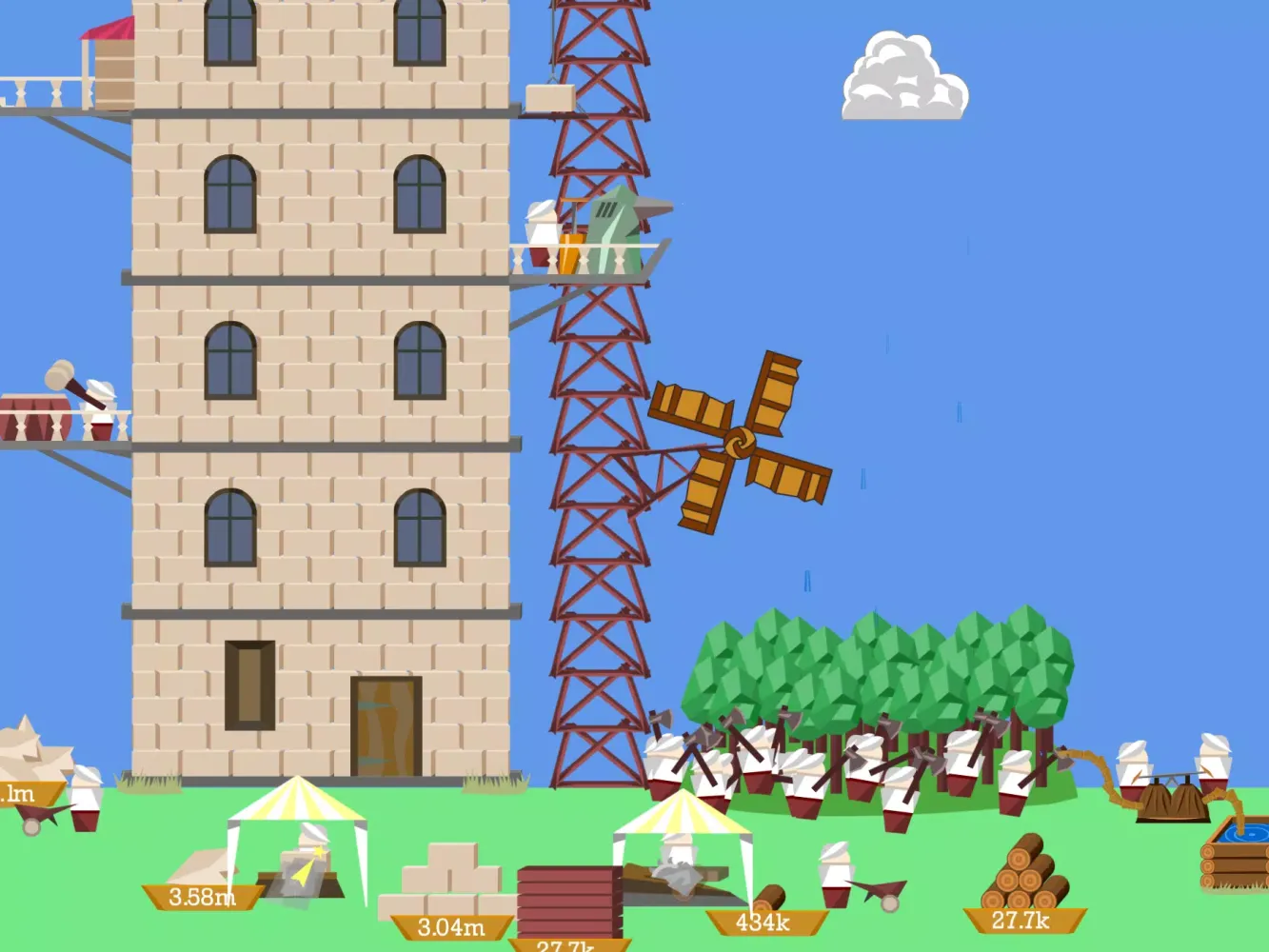 ภาพหน้าจอของ Idle Tower Builder