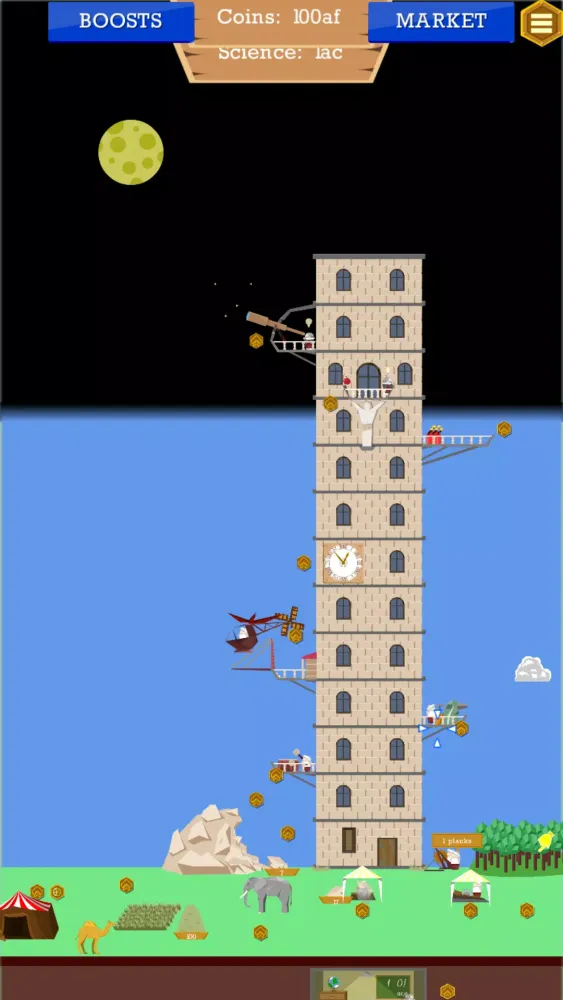 ภาพหน้าจอของ Idle Tower Builder