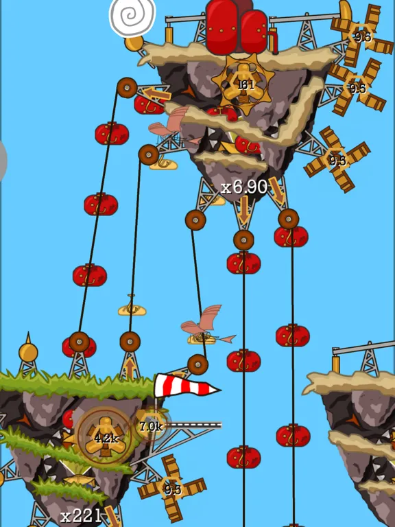 Steampunk Idle Spinner Factory iPad  স্ক্রিনশট