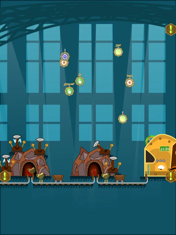 Steampunk Idle Spinner Factory iPad  স্ক্রিনশট