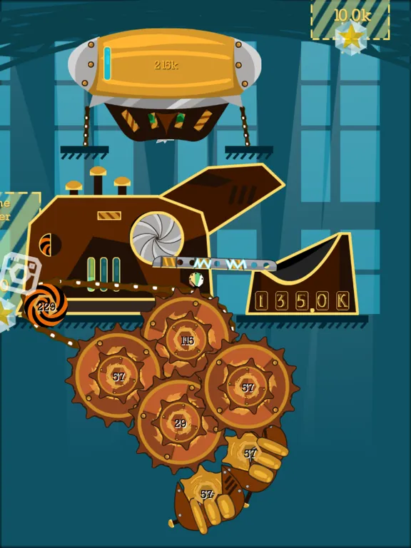 Steampunk Idle Spinner Factory iPad  স্ক্রিনশট