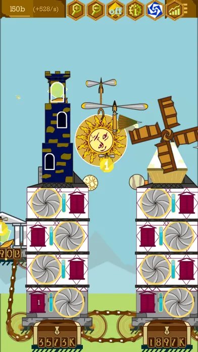 Steampunk Idle Spinner Factory স্ক্রিনশট