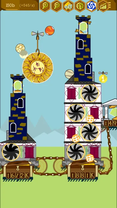Steampunk Idle Spinner Factory স্ক্রিনশট