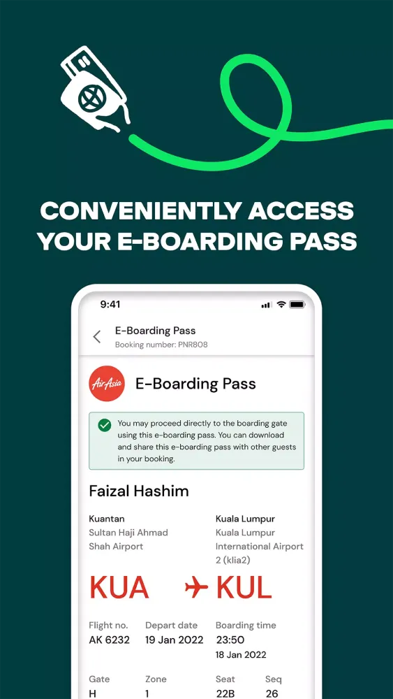 Screenshot di AirAsia MOVE