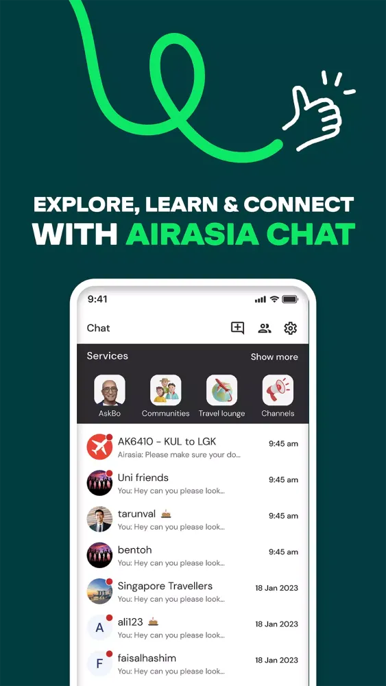 Screenshot di AirAsia MOVE