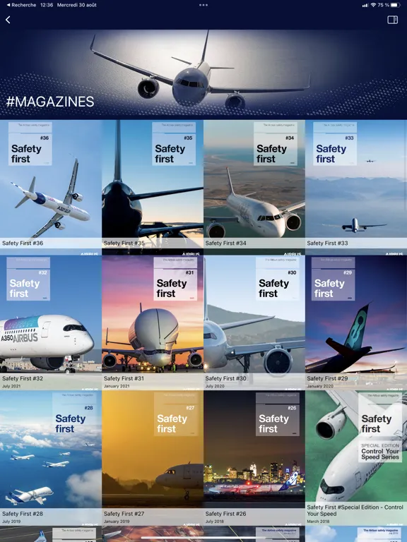 Airbus Safety first iPad  Screenshots