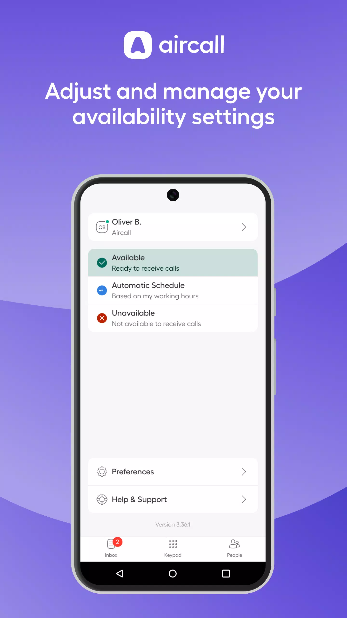 Aircall Screenshots