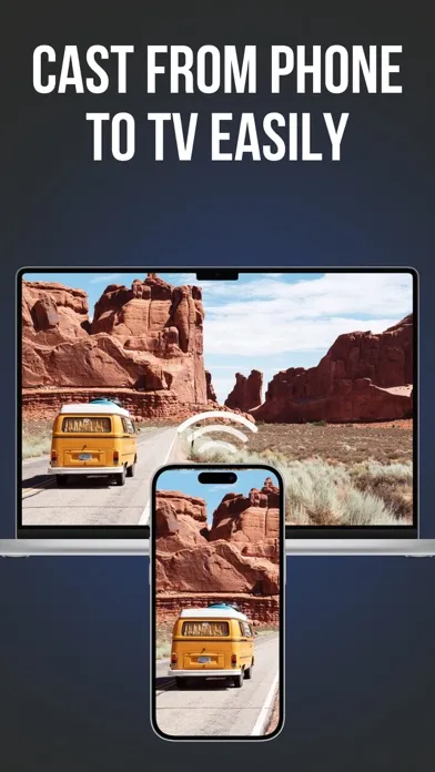 Tangkapan layar Screen Mirroring Cast: TV App