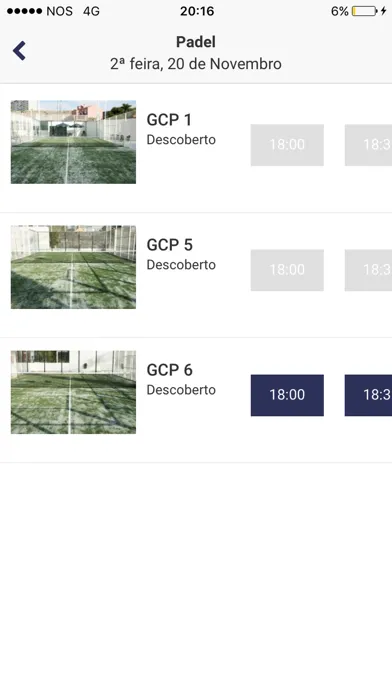 Capturas de pantalla de Ginásio Clube Português