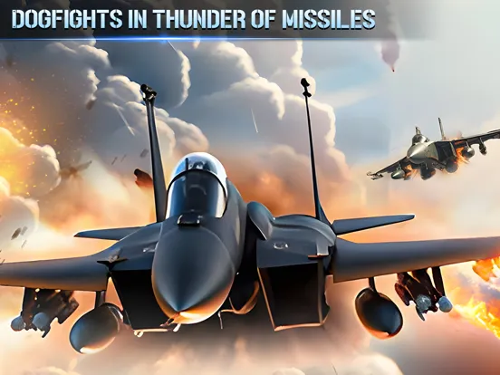 Capturas de tela do Aircraft Strike: Jet Fighter iPad 