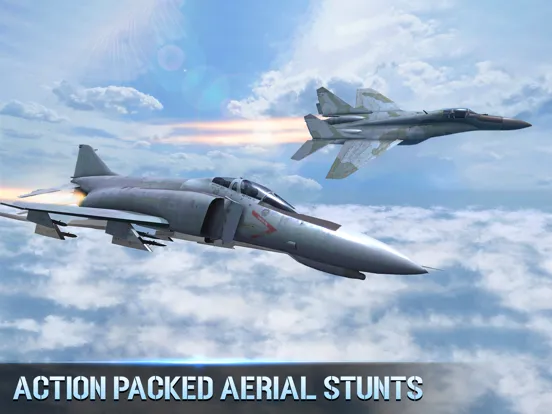 Capturas de tela do Aircraft Strike: Jet Fighter iPad 