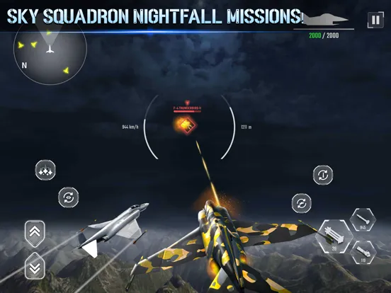 Capturas de tela do Aircraft Strike: Jet Fighter iPad 