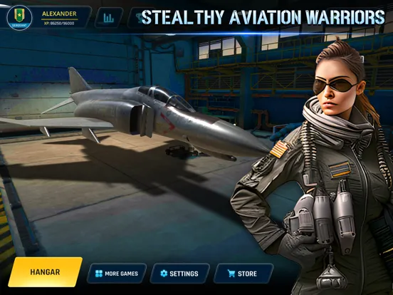 Capturas de tela do Aircraft Strike: Jet Fighter iPad 