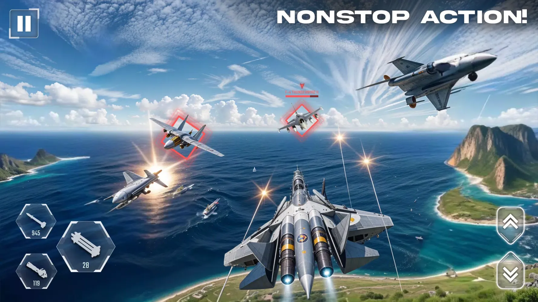 Capturas de pantalla de Aircraft Strike: Jet Fighter