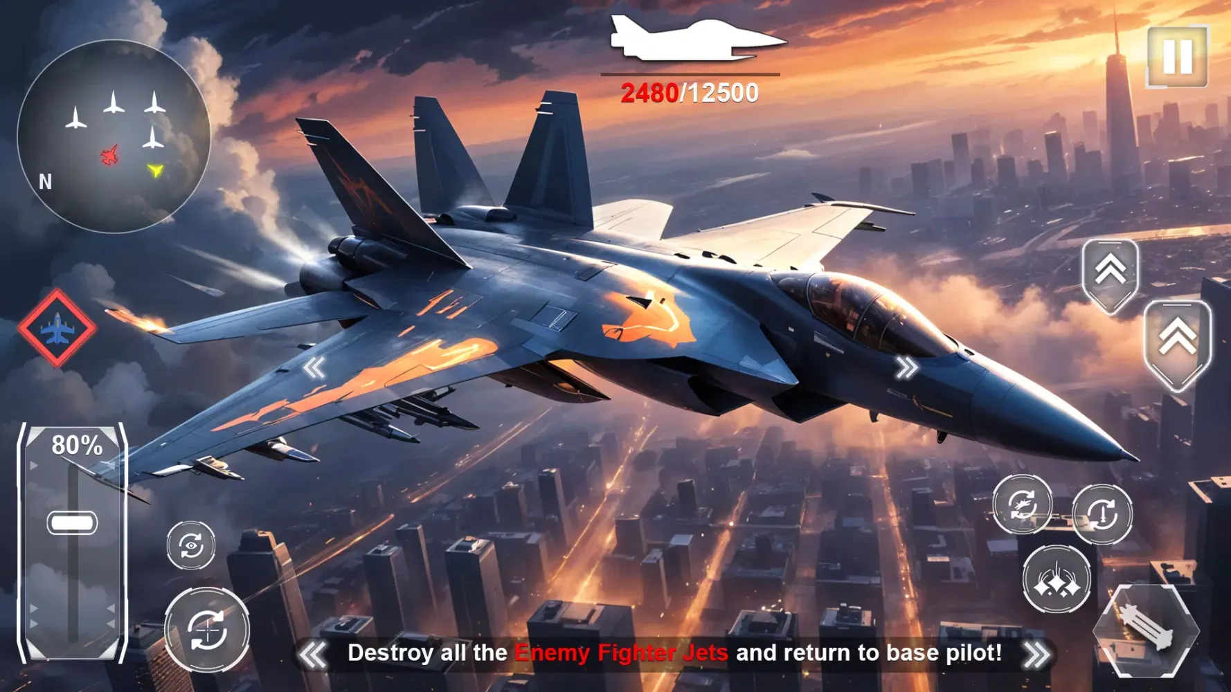 Capturas de pantalla de Aircraft Strike: Jet Fighter