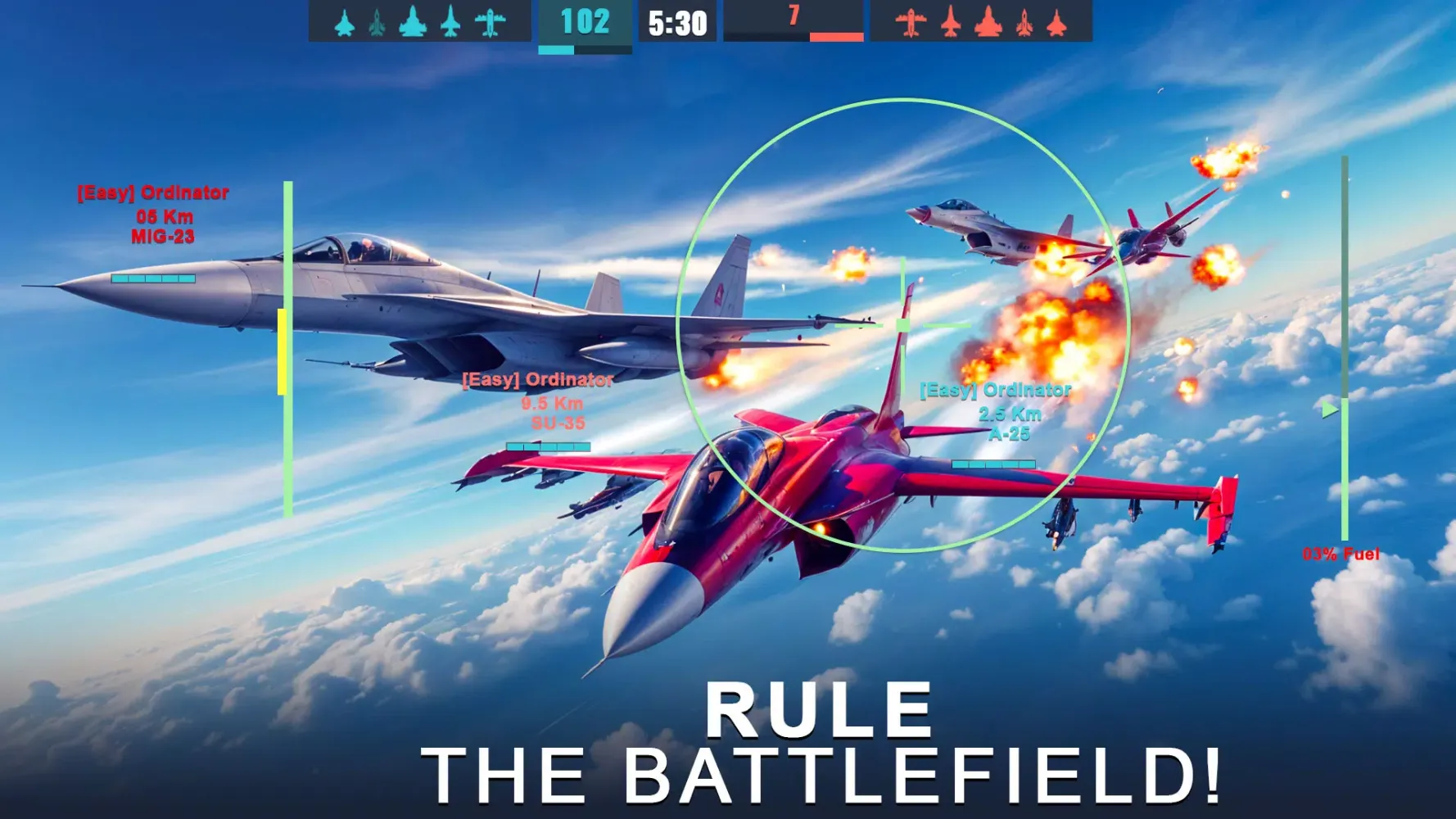 Capturas de pantalla de Aircraft Strike: Jet Fighter