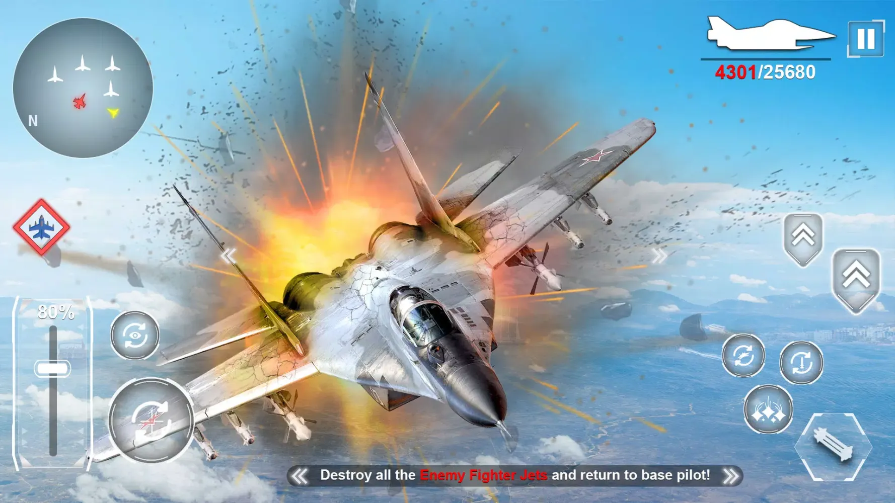 Capturas de pantalla de Aircraft Strike: Jet Fighter