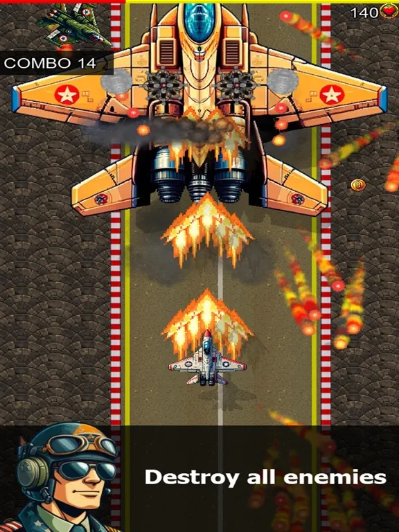 Captures d'écran de Aircraft Wargame 2 > AW2 iPad 