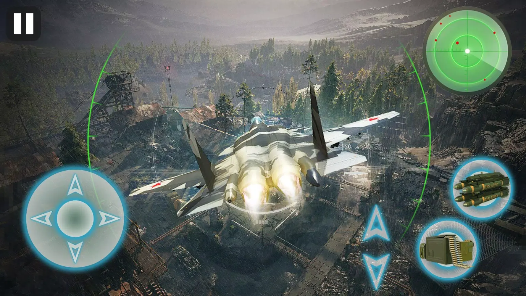 Captures d'écran de Air Combat 3D：Thunder War