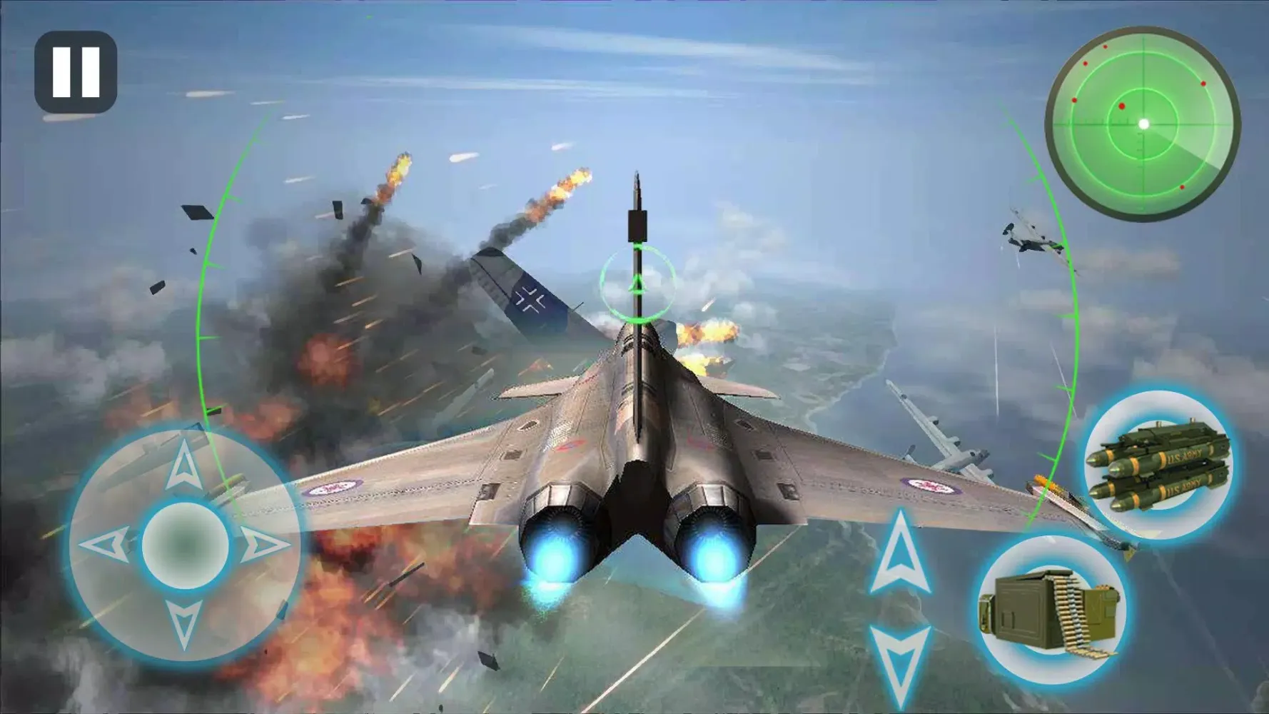 Captures d'écran de Air Combat 3D：Thunder War