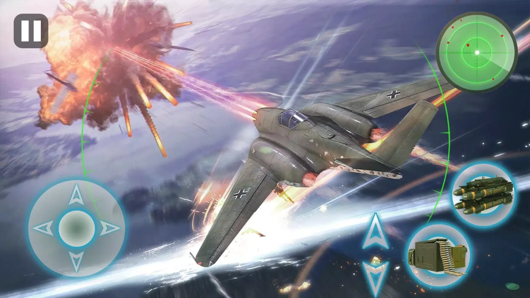 Captures d'écran de Air Combat 3D：Thunder War