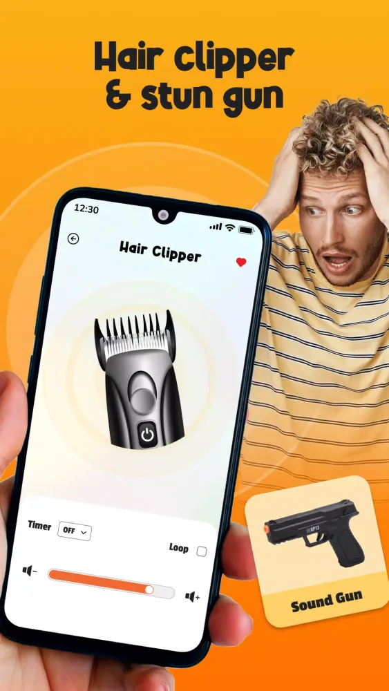 صور Haircut prank, air horn & fart