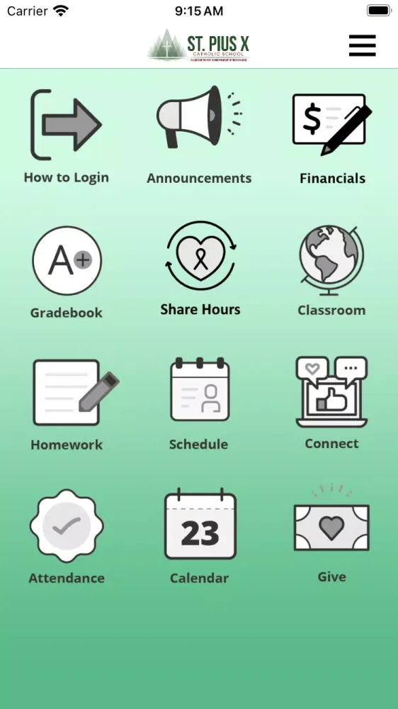 St. Pius X Catholic School Screenshots