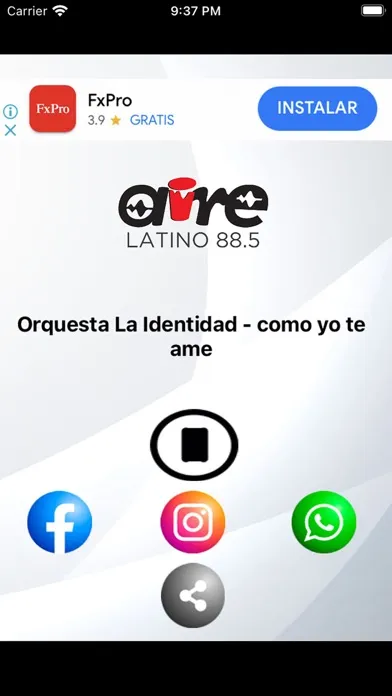 Aire Latino Radio Screenshots