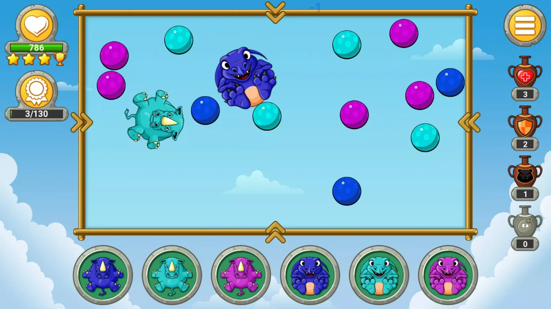 Ancient Bubbles Screenshots