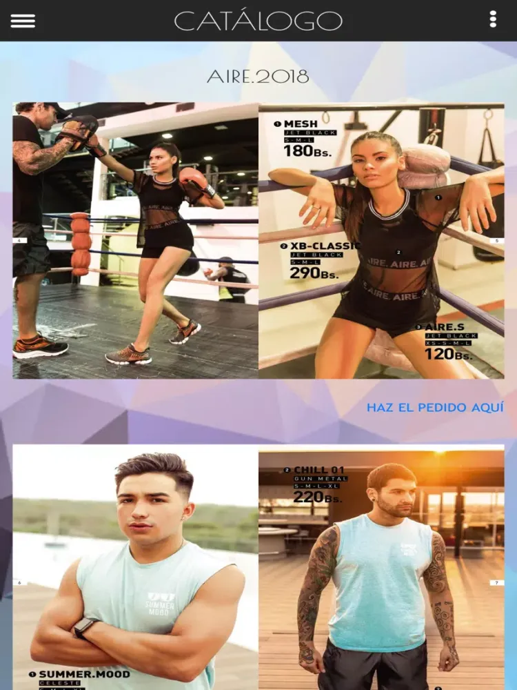 AIRE.TRAINERS iPad  Screenshots