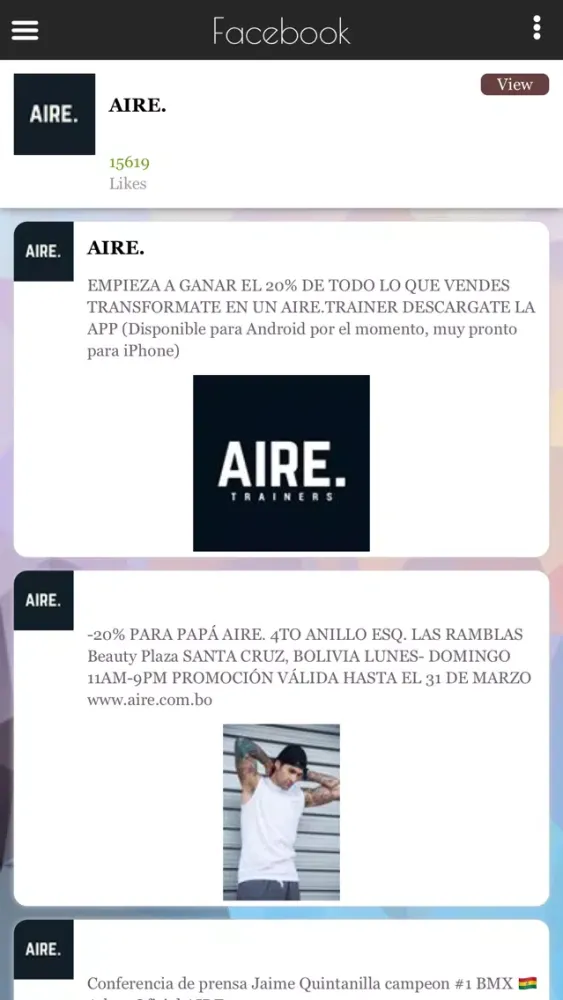 AIRE.TRAINERS Screenshots
