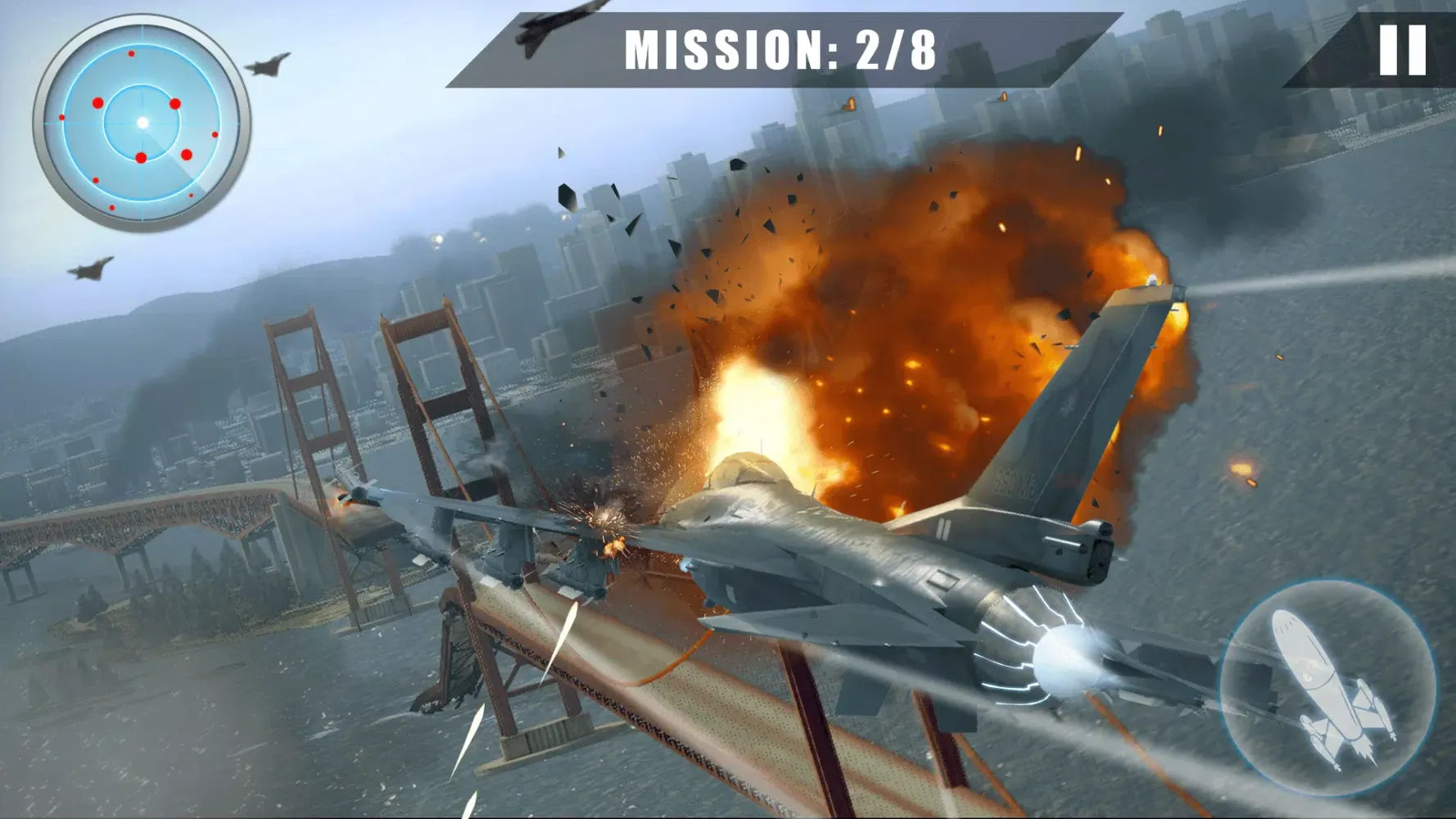 Total Air Fighters War應用截圖