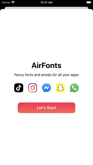 AirFonts: Fancy Fonts Keyboard سکرین شاٹس