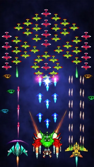 Zrzuty ekranu Galaxy Airplane Shooting Games