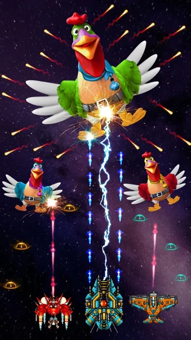 Zrzuty ekranu Galaxy Airplane Shooting Games