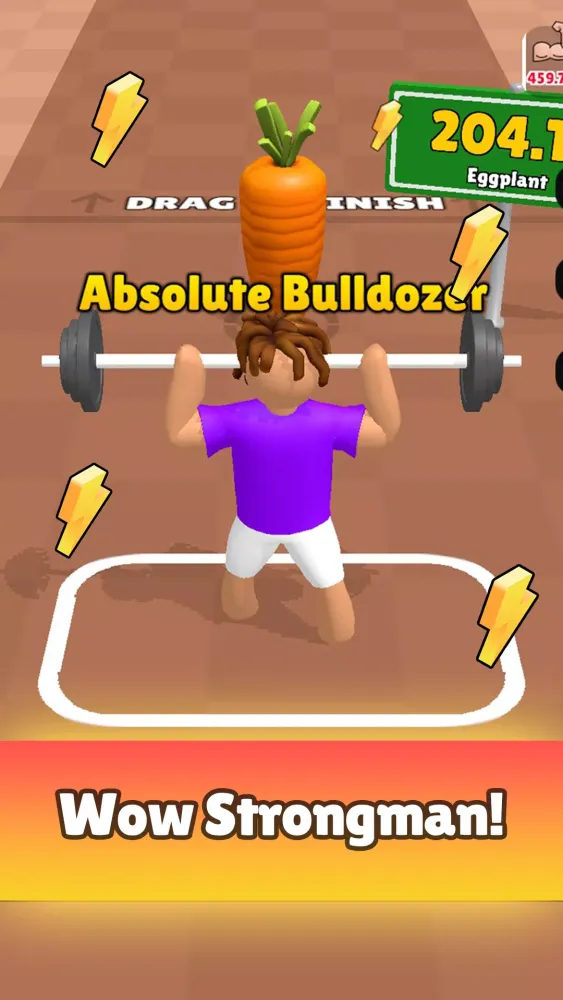 Strongman Rush 3D - Simulator Screenshots