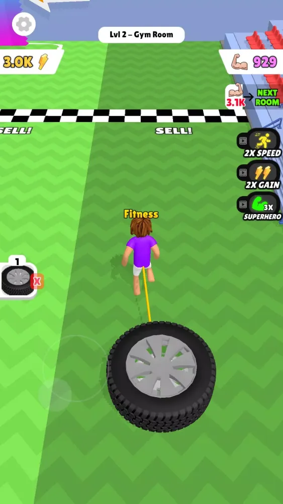 Strongman Rush 3D - Simulator Screenshots