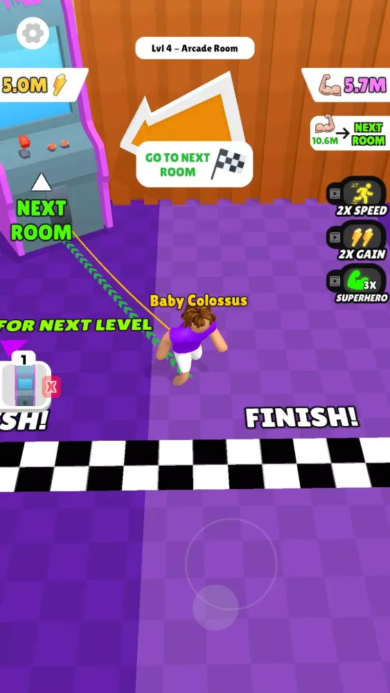 Strongman Rush 3D - Simulator Screenshots