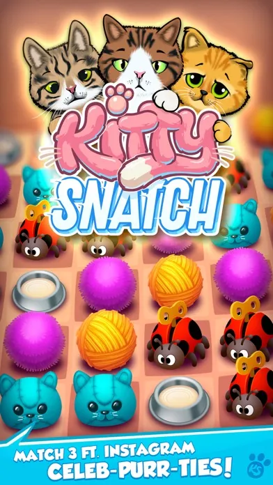 Zrzuty ekranu Kitty Snatch - Match 3 Cats