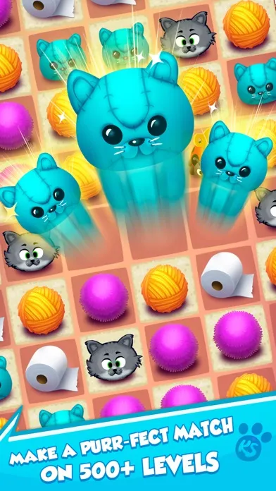 Zrzuty ekranu Kitty Snatch - Match 3 Cats